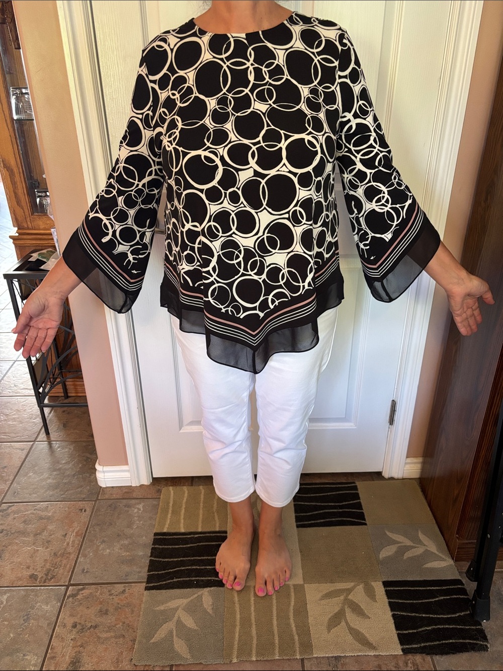 Ladies Alfani blouse size PXL